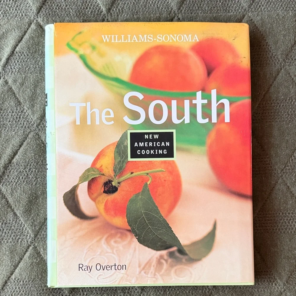 Williams Sonoma The South Cookbook with Peach and Green Cover